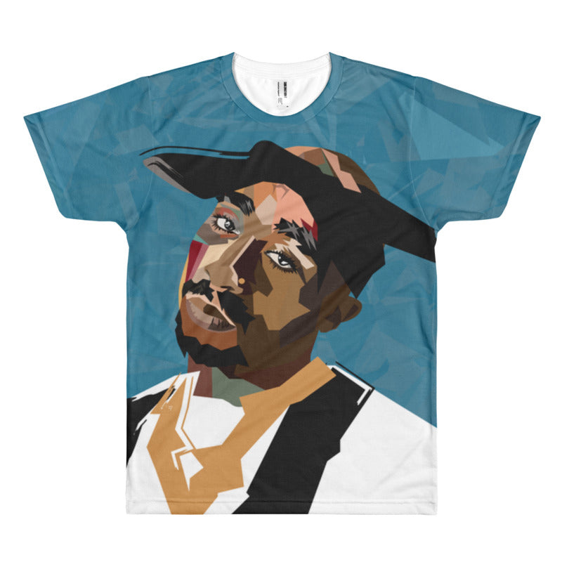 All-Over Classic Pac Blue Artwork Tee